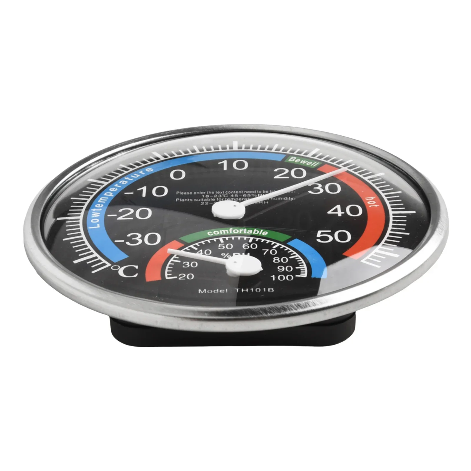 Hygrometer Thermo Control Inside Garden Hotel Lobby Room Thermometer ABS Workshop Black Blue Classroom Climate