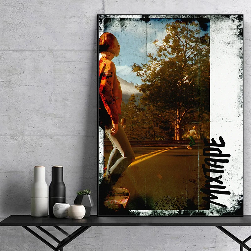 Latest Game Mixtape Posters Adventure Games Prints Canvas Painting Mixtape Wall Art Pictures Home Room Video Game Decoration