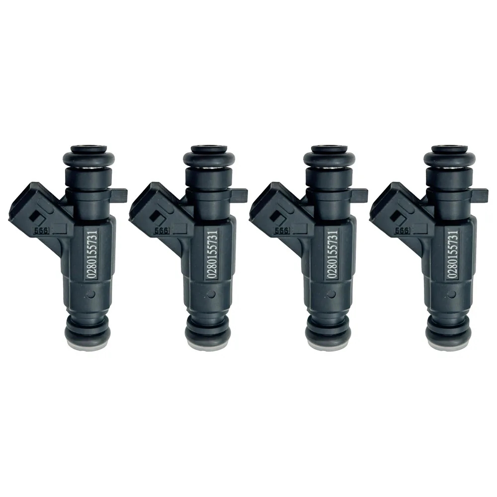

4pcs Fuel Injectors For SEAT AROSA CORDOBA IBIZA VW CADDY GOLF LUPO POLO VENTO 1997-2004 0280155731 030906031E Accessories