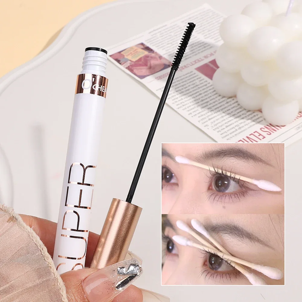 InjFiber-Mascara naturel avec petite tête de brosse ultra fine, étanche, anti-transpiration, sans bavures, optique de curling, cosmétiques pour les yeux