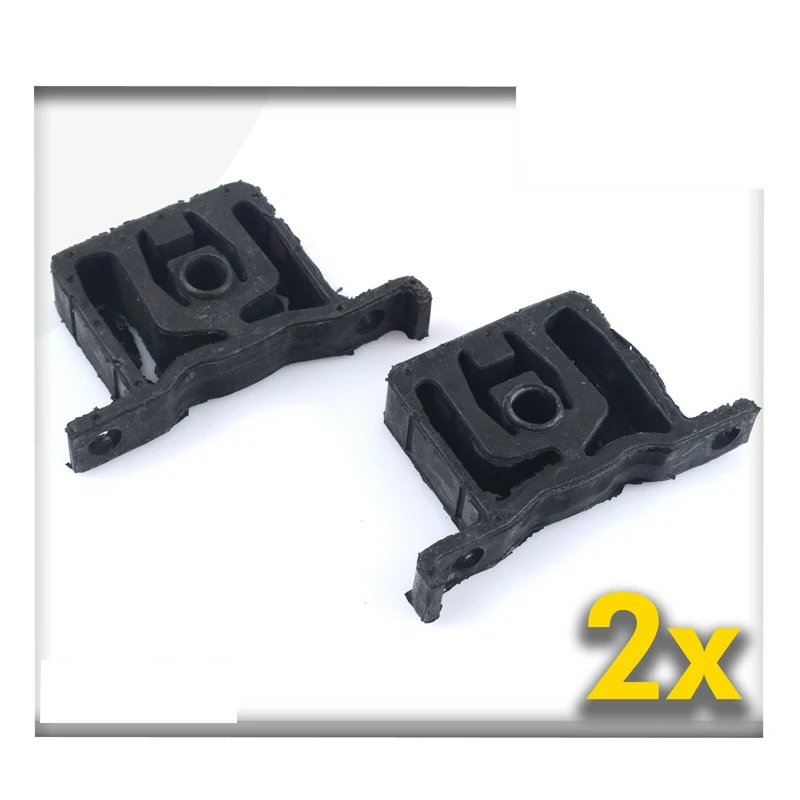 

2X EXHAUST RUBBER BRACKETS MOUNTS MOUNT HOLDER FOR VW GOLF MK4 NEW BEETLE 80103