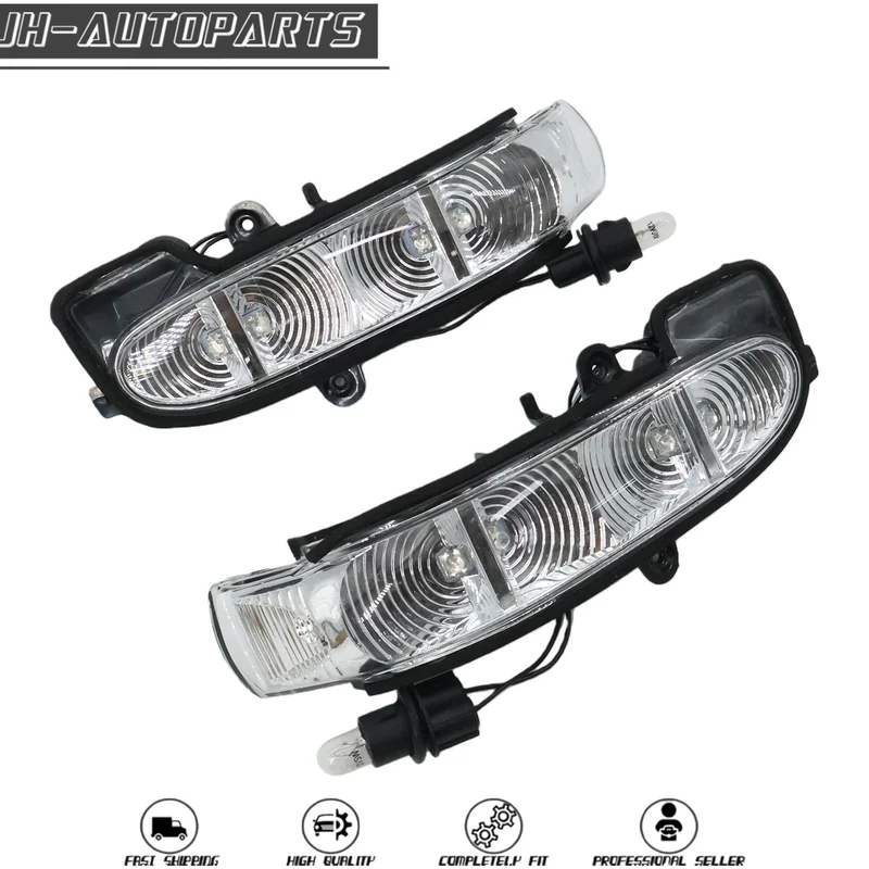 Z+   2pc Left Right Side Mirror Turn Signal Light For Mercedes Benz E-Class W211 S211