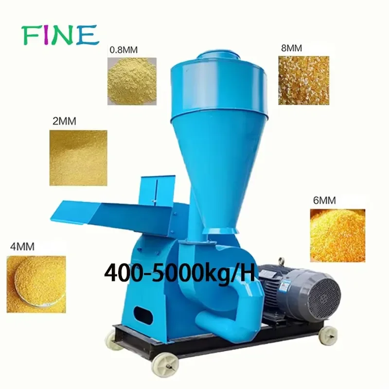 Good Quality diesel Engine Gold Maize Corn Grinding Hammer Mill for Sale