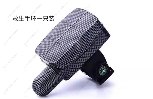 Self Rescue Bracelet Portable Diving Emergency Bracelet Lightweight Life Rescue Bracelet Fast Inflation for Swimming Diving