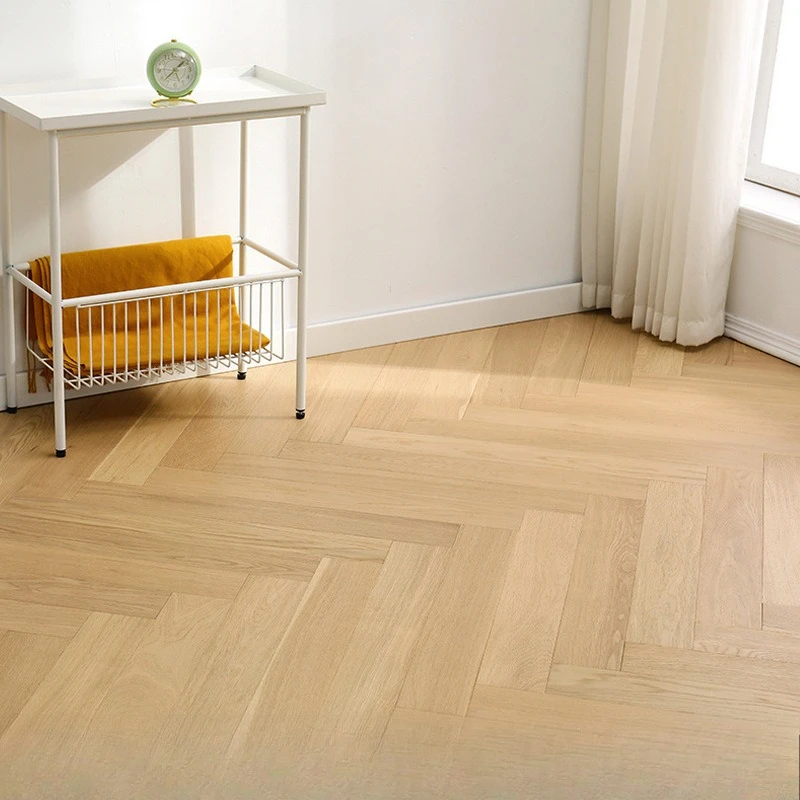 Herringbone spelling pure solid wood herringbone spelling ENF full birch 3.0 thick leather solid wood herringbone spelling floor