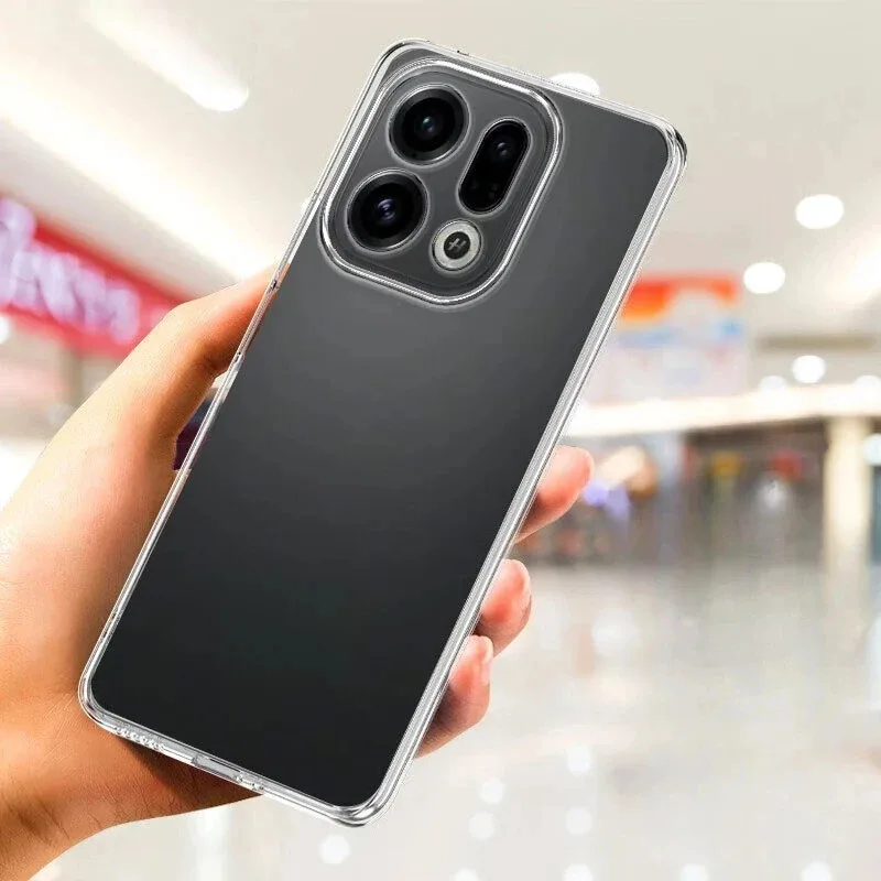 حافظة لهاتف OPPO Find X9 FindX9 X 9 FindX9Pro X9Pro Pro حافظة شفافة من البولي يوريثان الحراري غطاء ناعم من السيليكون السائل الواضح Carcase Coques