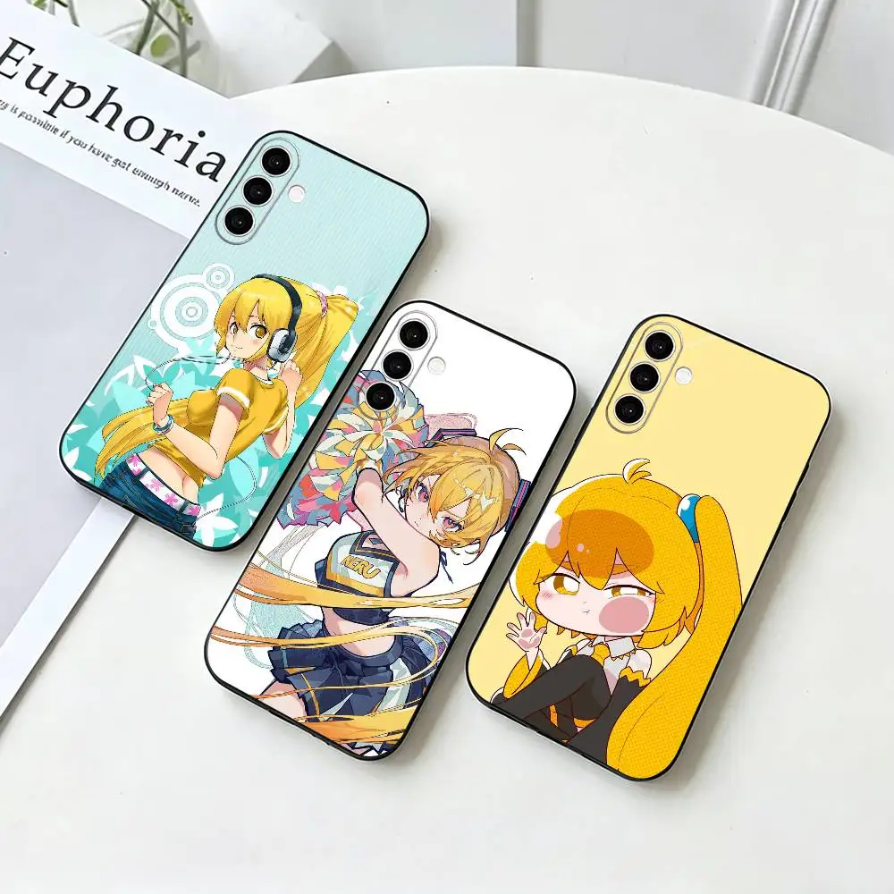 

Vocaloid Akita Neru Phone Case For Samsung Galaxy A73,A72,A71,A70,A53,A52,A51,Others Soft Black Cover