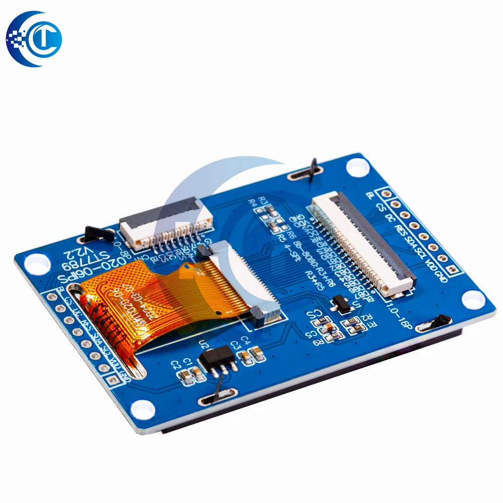‌ Modul Layar LCD TFT Penuh Warna 2.0 Inci 240X320 dengan Pengontrol ST7789, SPI/Antarmuka Paralel untuk Arduino