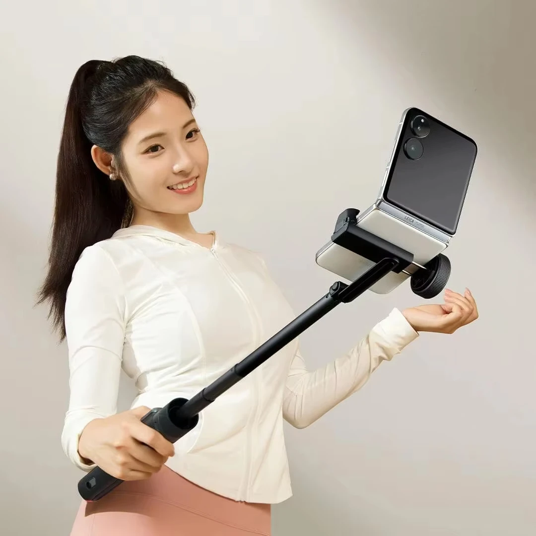 2024 Original New Xiaomi Mijia Zoom Ground Selfie Stick Bluetooth Remote Control Portable Multi-Functional Tripod