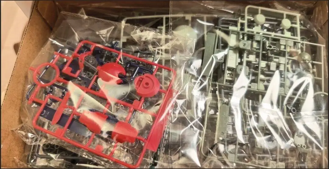 Jiuzhou 1/144 hg gg 001rb grimoire boina vermelha com aeronaves em estoque kits de modelo de montagem anime figura de ação robô modelo de plástico