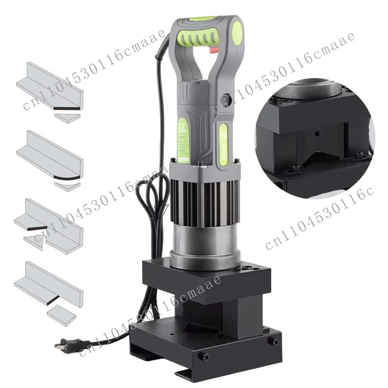 1800W Electric LZ-60-4F 4-IN-1 Angle Chamfering Machine 1800W Power Cutting with One Side Rounded Corners Hydraulic Tools