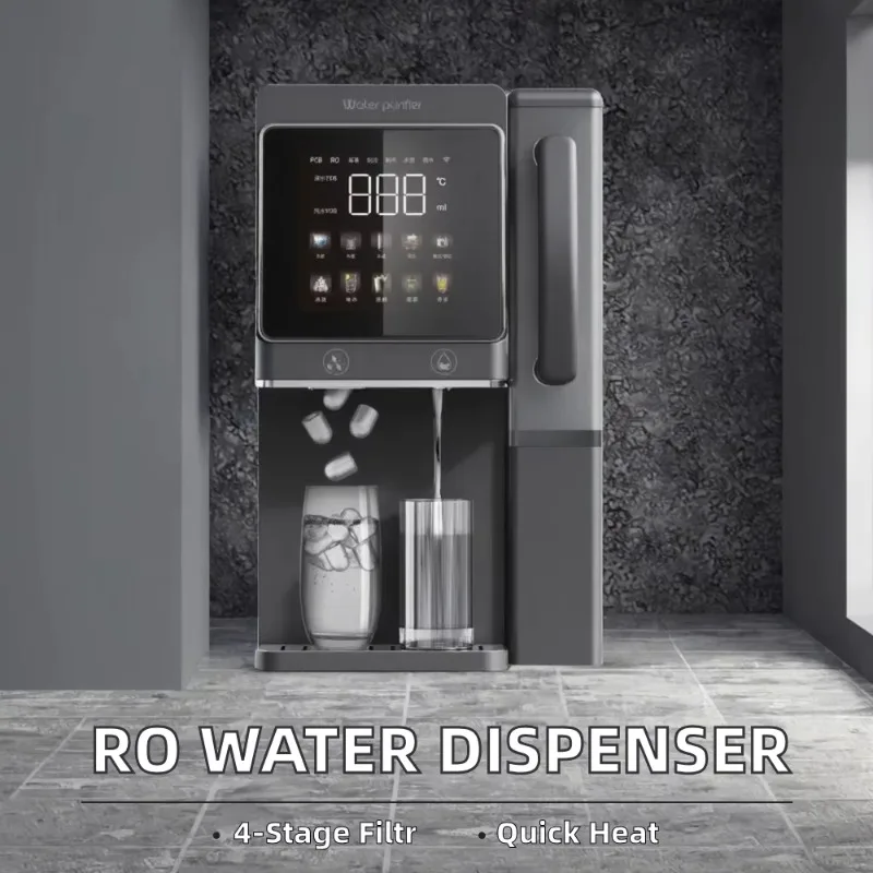 Airo Convenable 2100W Electric Hot & Cold Water Dispenser with Ice Making Eco-Friendly Plastic Housing for Household & Hotel Use 2