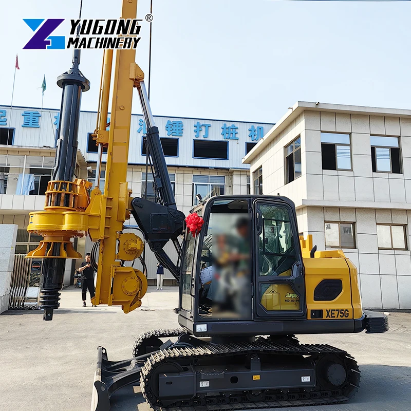 เครื่องเจาะเสาเข็มแบบหมุนสำหรั - Heavy Equipment Drilling Rig บทวิจารณ์และราคา