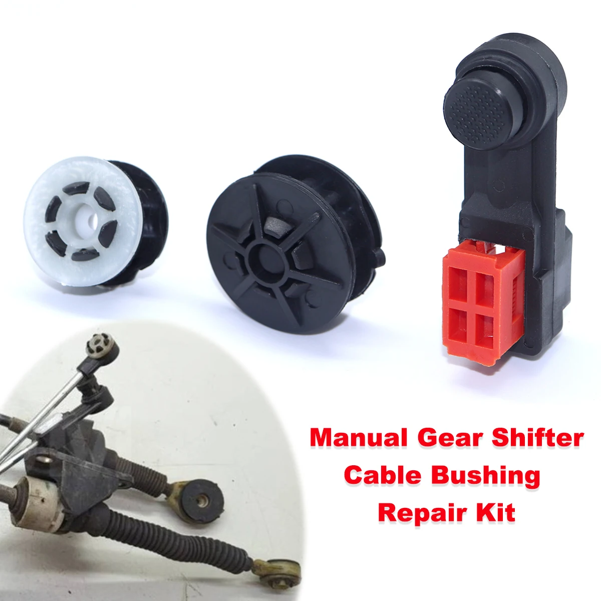 

Manual Gear Shift Linkage Bushing Replacement Kit Rubber Sleeve For RENAULT FLUENCE L3 MEGANE CC MK3 Transmission Repair Parts