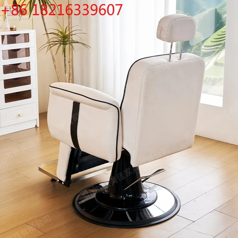 YAO can be reclined and cut special stainless steel hair  chair barber shop can be lifted and rotated