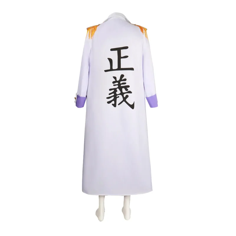 عام إيشو تأثيري أنيمي فوجيتورا زي موحد الرجال الأدميرال البحرية خندق معطف الأرجواني كيمونو البدلة Fi @ 0Z *