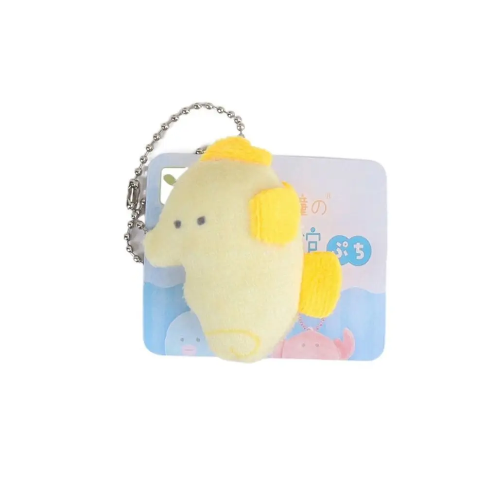 

Creative Cartoon Aquarium Plushies Pendant Plush Stuffed Penguin Fish Plush Keyring Toys Japanese Style Bag Hanging