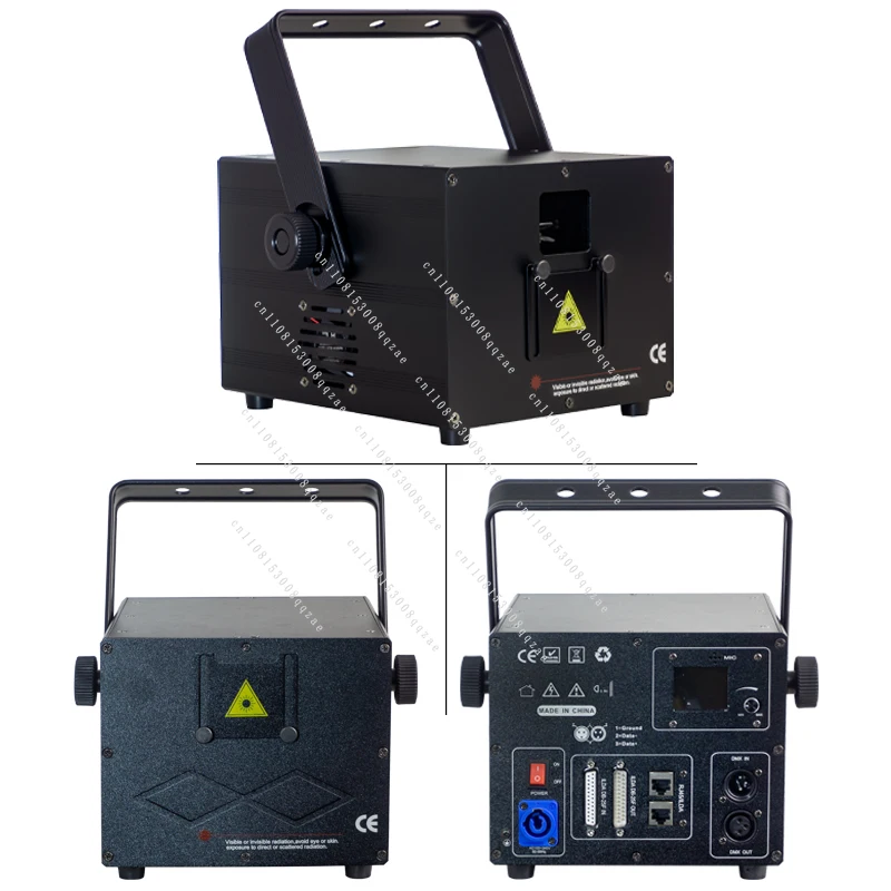 

Stage 3D Animation Scanner RGB 20Kpps Light with ILDA APP DMX for Bar Disco Christmas Party Wedding Show Light 4W 6W 8W