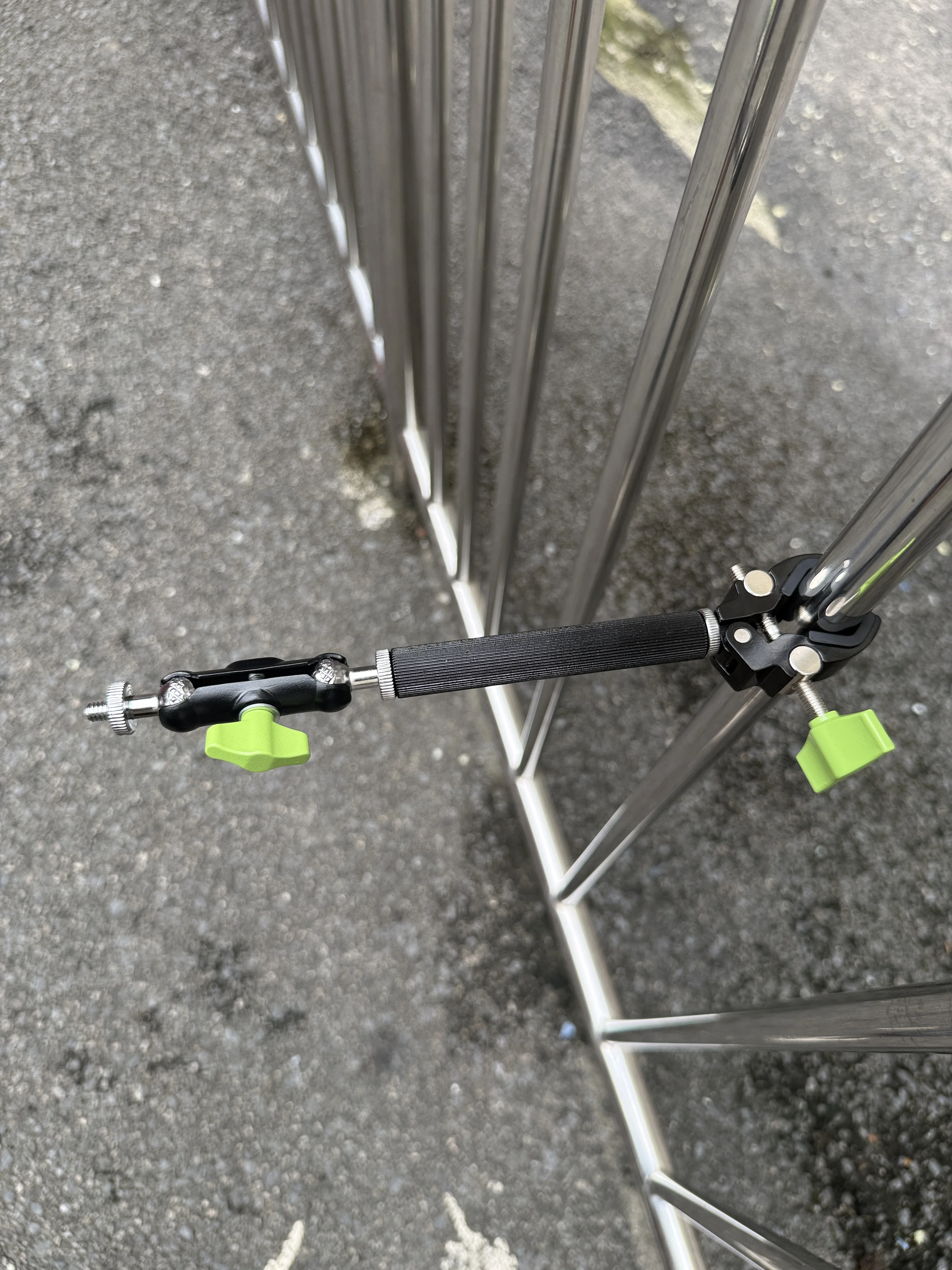 Universal Metal Clamp Camera Bracket for GoPro 360 Rotation DJI Motorcycle Mountain Bike Riding Handle Fixed Support Joint