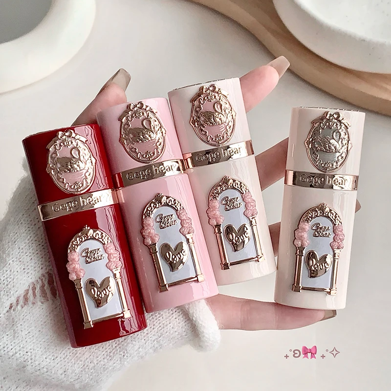 'Gege Bear' Liquid Powder Blusher (Long-term Moisturizing, Facial Powder Blusher, Waterproof, Natural Contour Facial Cosmetics,