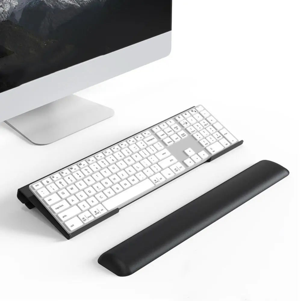 Clear Acrylic Acrylic Keyboard Stand Portable Removable Computer Keyboard Holder Durable Waterproof Desktop Keyboard Tray