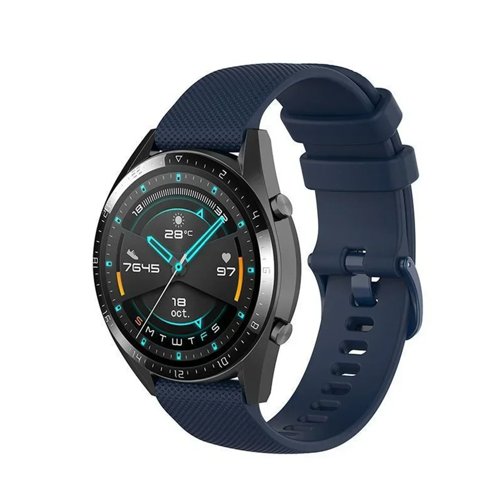 Silicone Band For Samsung Galaxy Watch 7 6 5 pro/4/Classic/active 2 47-44mm 20mm/22mm sport bracelet huawei gt 18mm watch strap