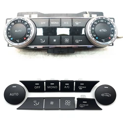 10pc/set A/C Air Conditioning Control Switch Button Cap Cover For Mercedes Benz C Class C204 2007-2010 GLK Class W204 2008-2012