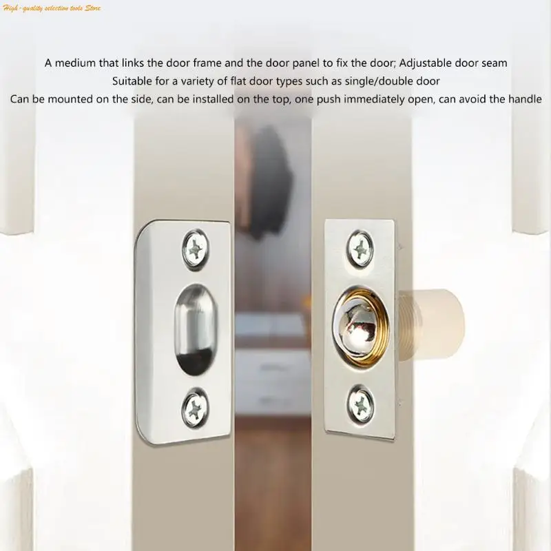 203F Industrial Grade Closet Door Ball Catch Door Ball Catches for Interior Doors