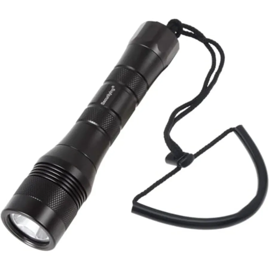 

Waterproof 1000 Lumens LED Diving Flashlight Underwater 150m Super Bright LED Scuba Light, 9 Degrees Narrow-Angle Beam Diving S