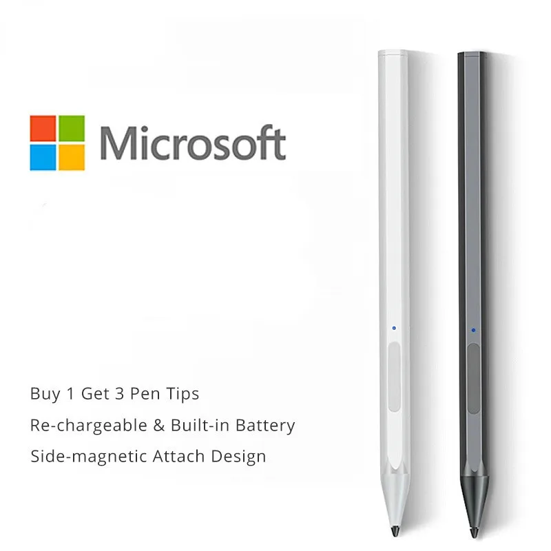 For Surface Pro Pen Microsoft Surface Pen Stylus Pencil For Microsoft Surface Pro 3 4 5 6 7 8 9 X Laptop Book 5 4 Palm Rejection