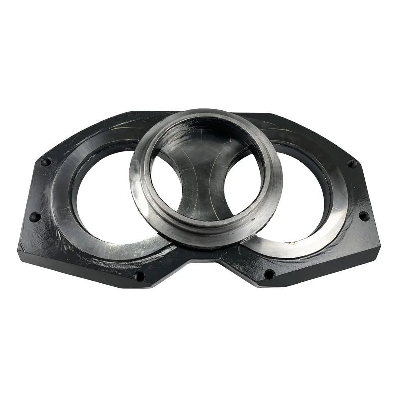 Wear Plate and Cutting Ring Concrete Spare Pump Parts schwing concrete pump glasses