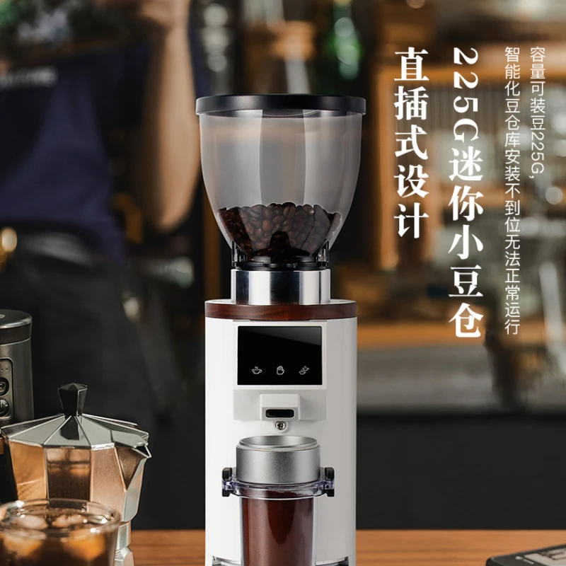 RACCED DF64E Italian quantitative bean grinder commercial electric coffee bean grinder household bean beater coffee grinder