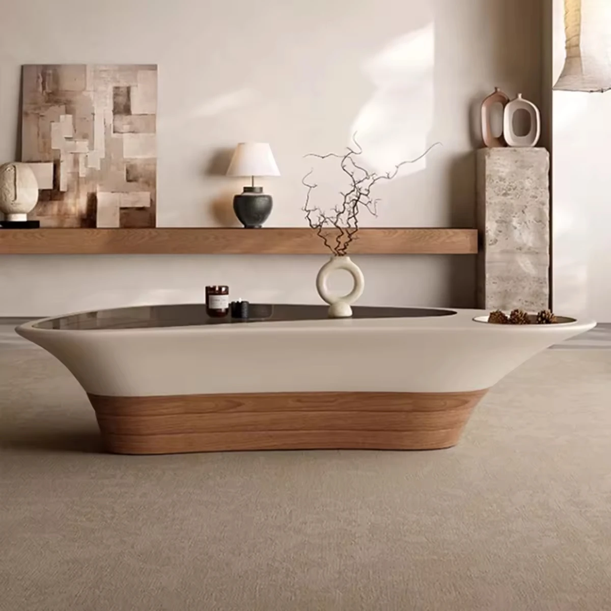 d*-High End Popular Creative Designer Coffee Table Luxurious Wooden Coffee Table Wholesale Modern Living Room Coffee for Home