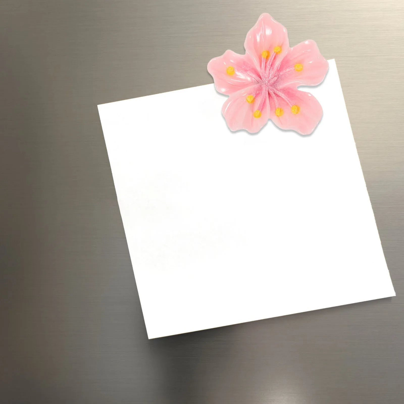 

9Pcs Colorful Peach Blossom Flower Magnets Decorative Fridge Stickers for Refrigerator Kitchen Magnetic Home Decor and Note