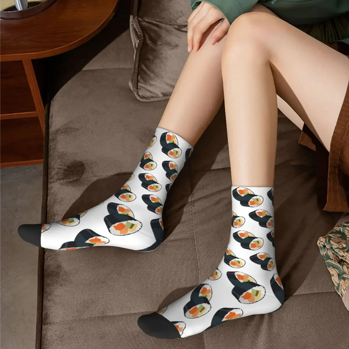 Sushi Socken Harajuku super weiche Strümpfe ganzjährig lange Socken Zubehör für Unisex Geburtstags geschenk