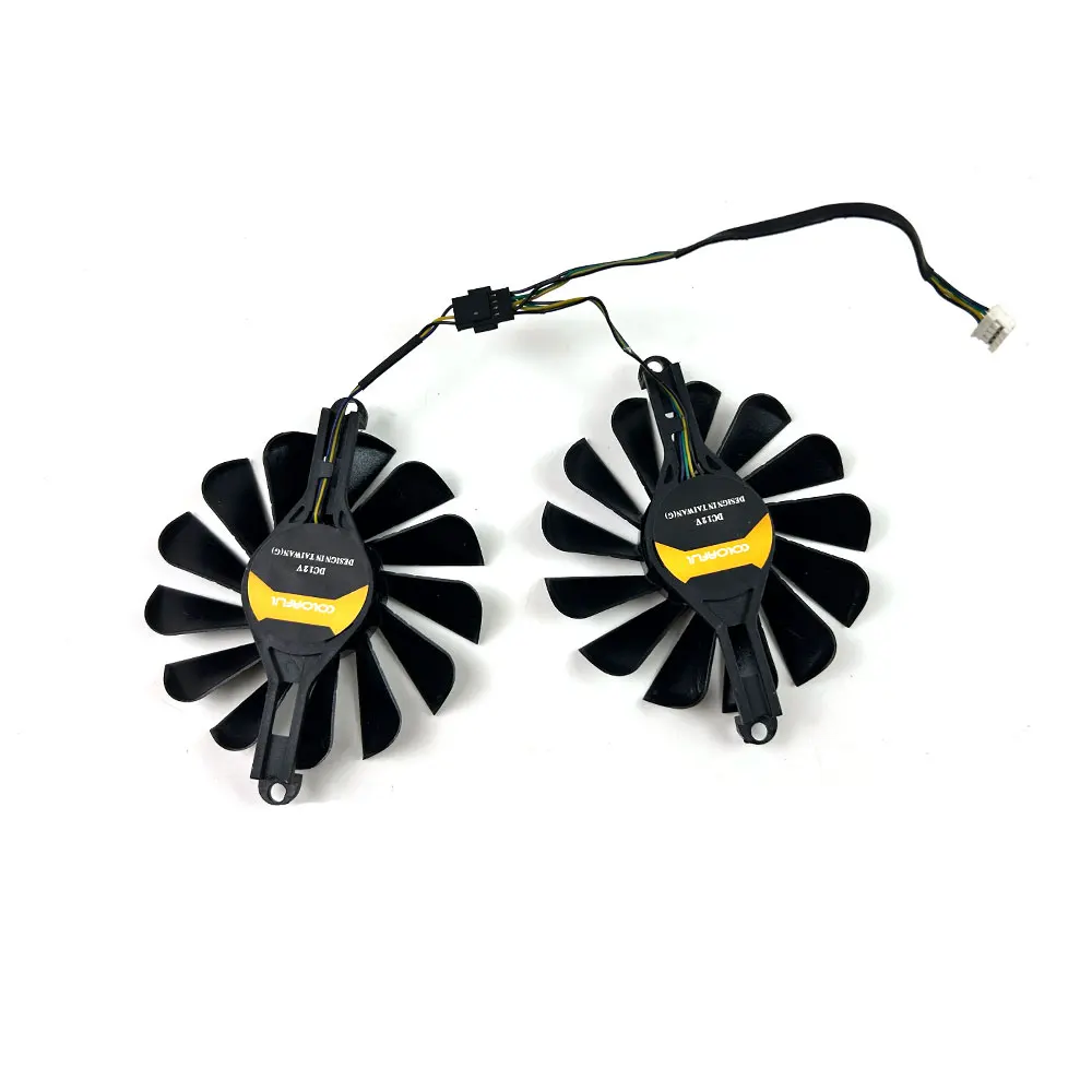 НОВЫЙ графический процессор 85 мм 4PIN RX580 590 для SOYO RX580 2048SP Soyo, новый сменный вентилятор для карты graficznej AMD Radeon RX590 8G