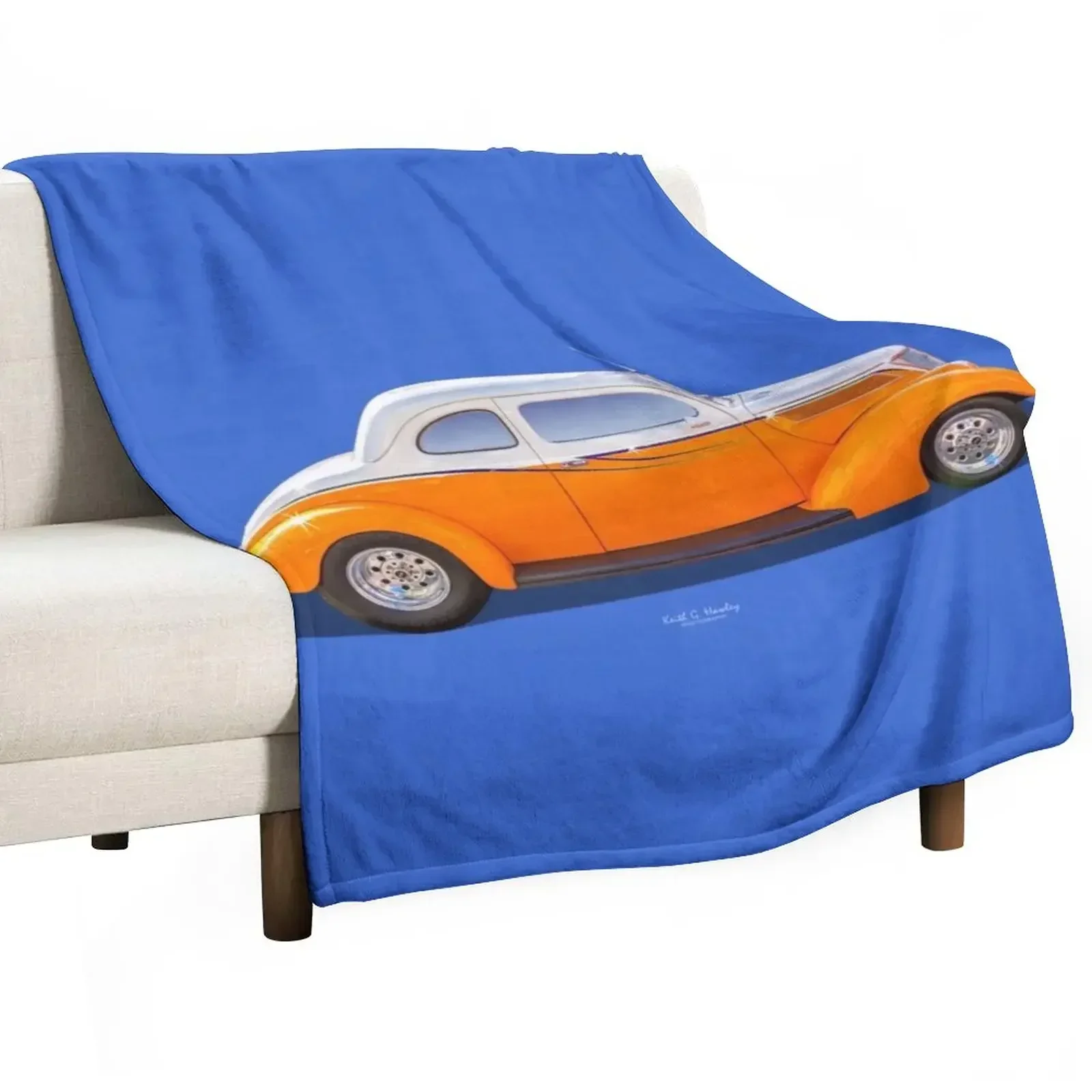 New 37 Coupe Throw Blanket Retros For Sofa Thin Picnic Blankets