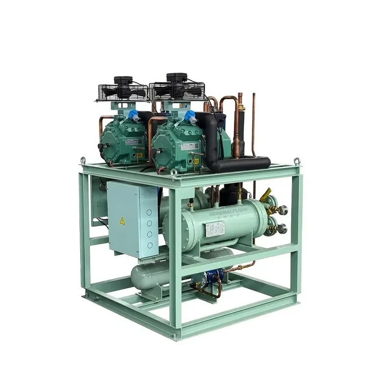 -15°C Low Temperature Glycol Chiller for Beverage Industry, Stainless Steel Evaporator & Eco-Friendly for Cutting