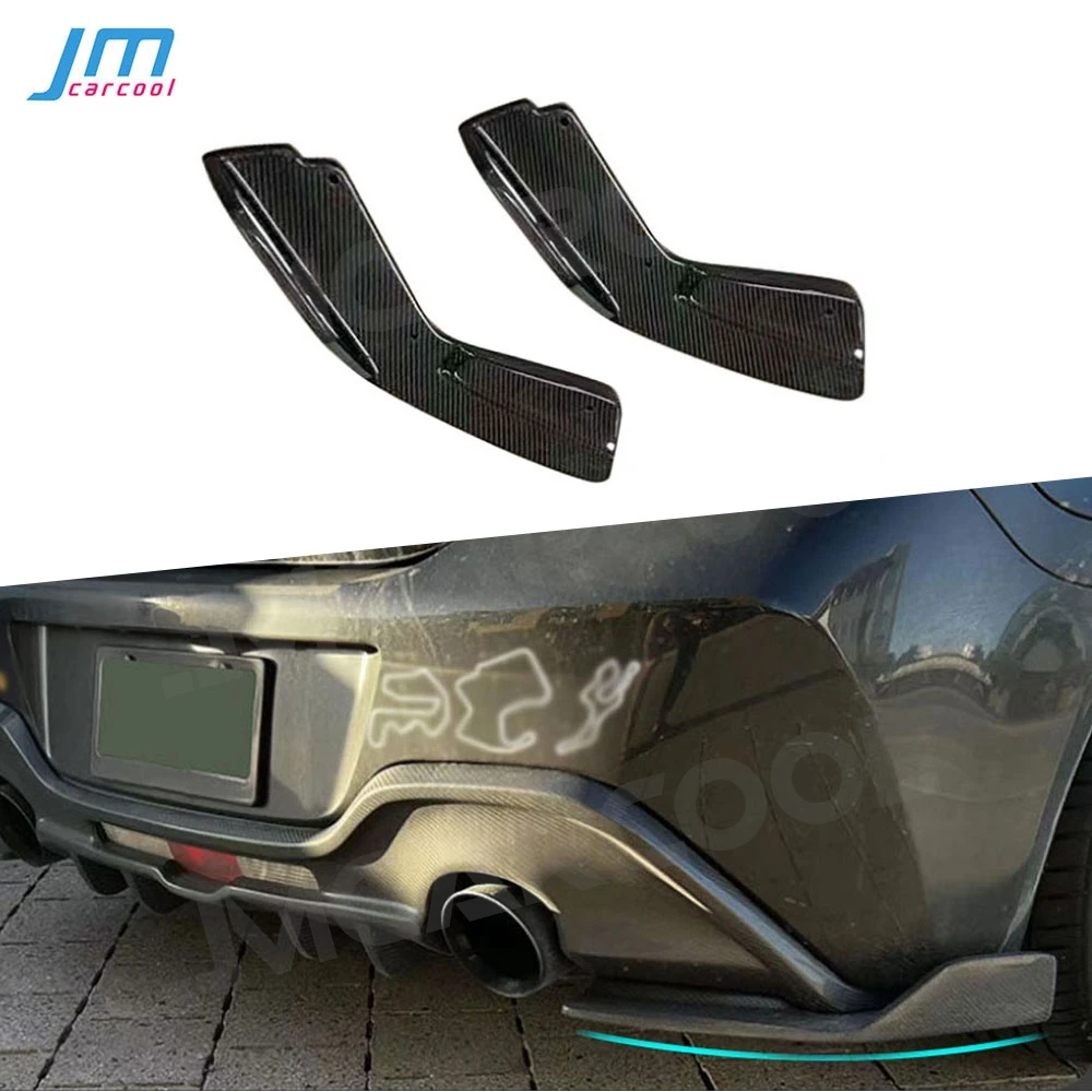 

For Toyota GR86 Subaru BRZ 2022 2023 Carbon Fiber Rear Bumper Strip Lip Spoiler Diffuser Splitter Scratch Protector Accessories