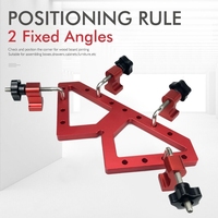 WType Auxiliary Fixture Woodworking Aluminum Square Right Angle Clamping Positioning Panel Fixing Clips Tools