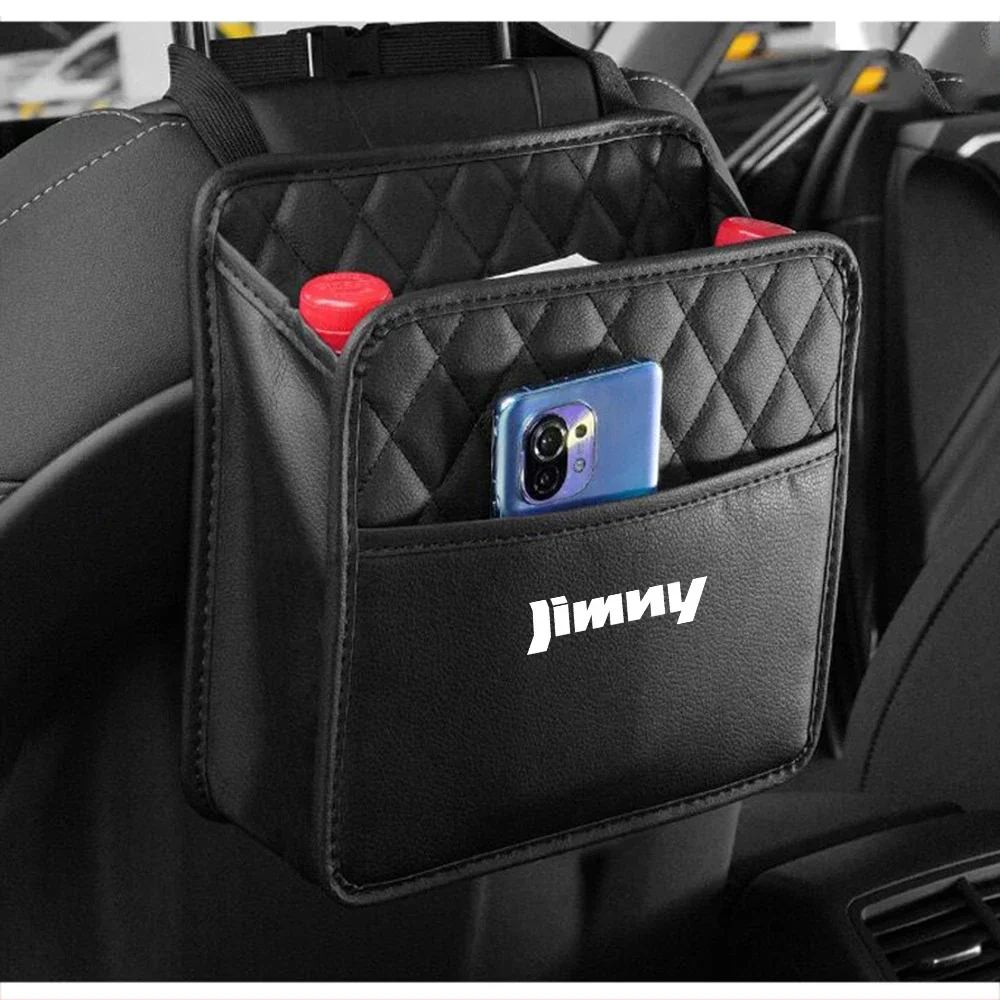 

Car Trash Can Organizer Box Tools Garbage Bag Car Seat Storage Bag Stowing Tidying for Suzuki Jimny Car interior Accessories