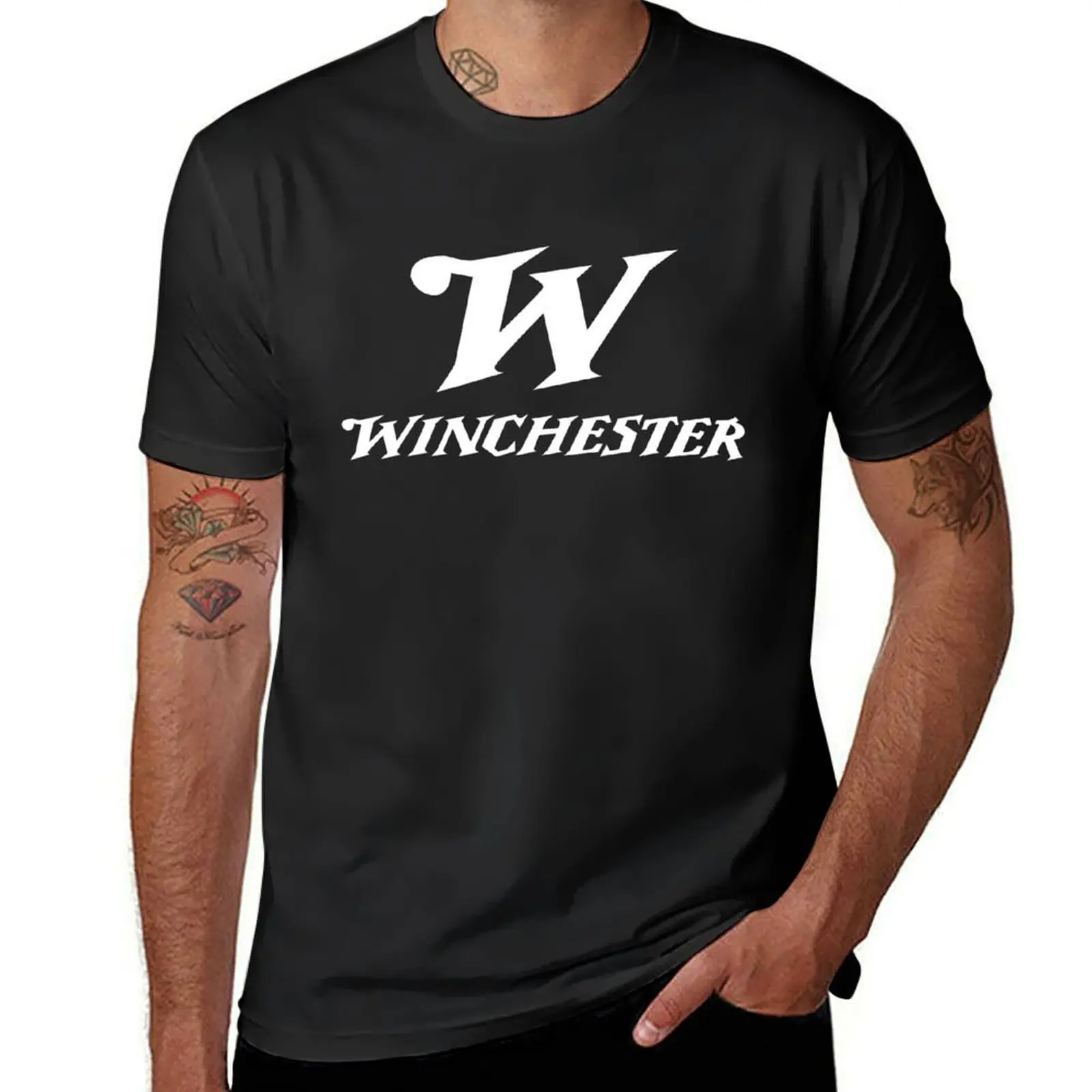 Winchester T-Shirt vintage vintage clothes summer tops tees sweat shirts, men