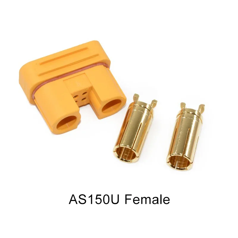 AS150U Model Plug Connector 70A Fireproof  Signal Needle Lithium Battery Male Female Head Waterproof Socket 8AWG with 35cm Line