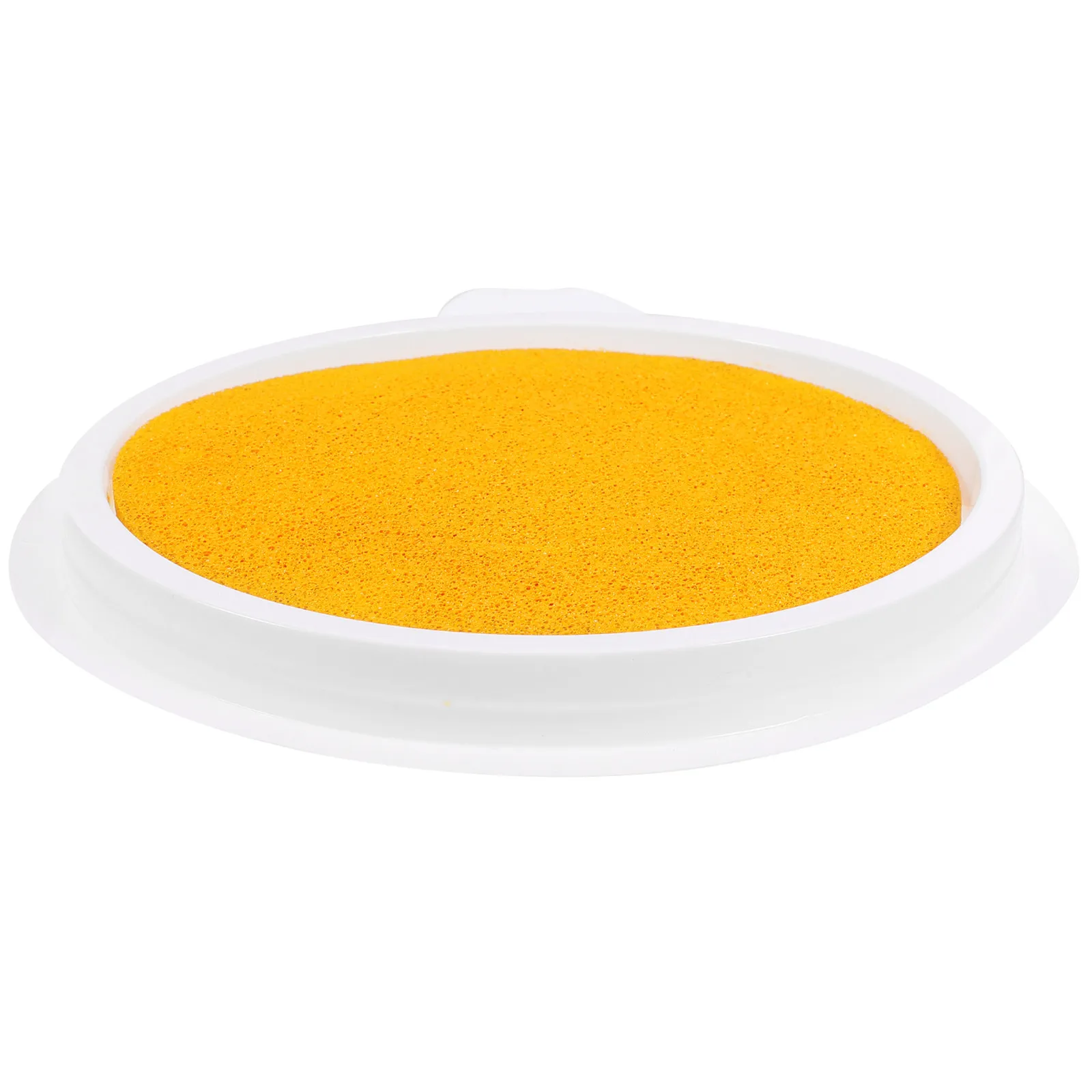 

1 шт. моющийся водорастворимый штемпельный тампон для отпечатков пальцев, для детского творчества, рукоделия на бумаге, дереве, ткани, портативный, шестиугольный дизайн, случайный цвет