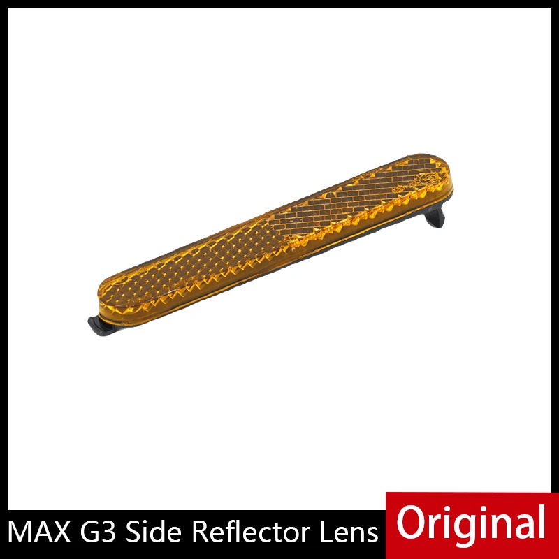 Original Seite Reflektor Objektiv für Ninebot MAX G3 Elektrische Roller Teile Hinterradgabel Abdeckung Reflektor Dekoration Zubehör