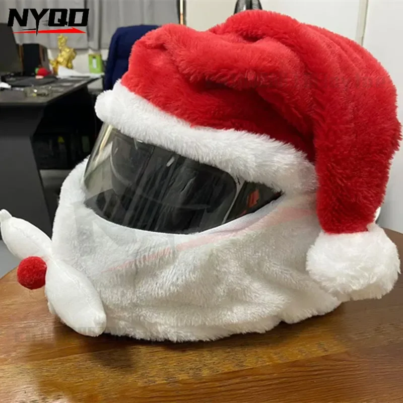 fur motorcycle helmet Cover children will laugh Motorcycle Full Helmet Cover Cartoon