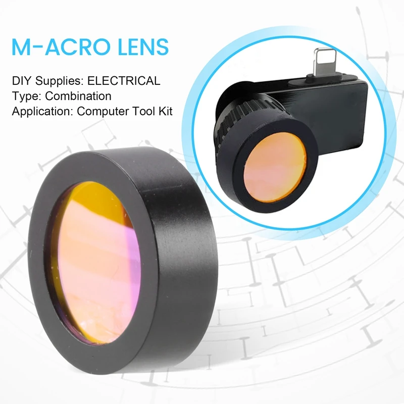 Macro-Lens for Camera PCB Repair Motherboard Infrared Focusing Amplification Thermal Imaging Macro-Lens-A23R