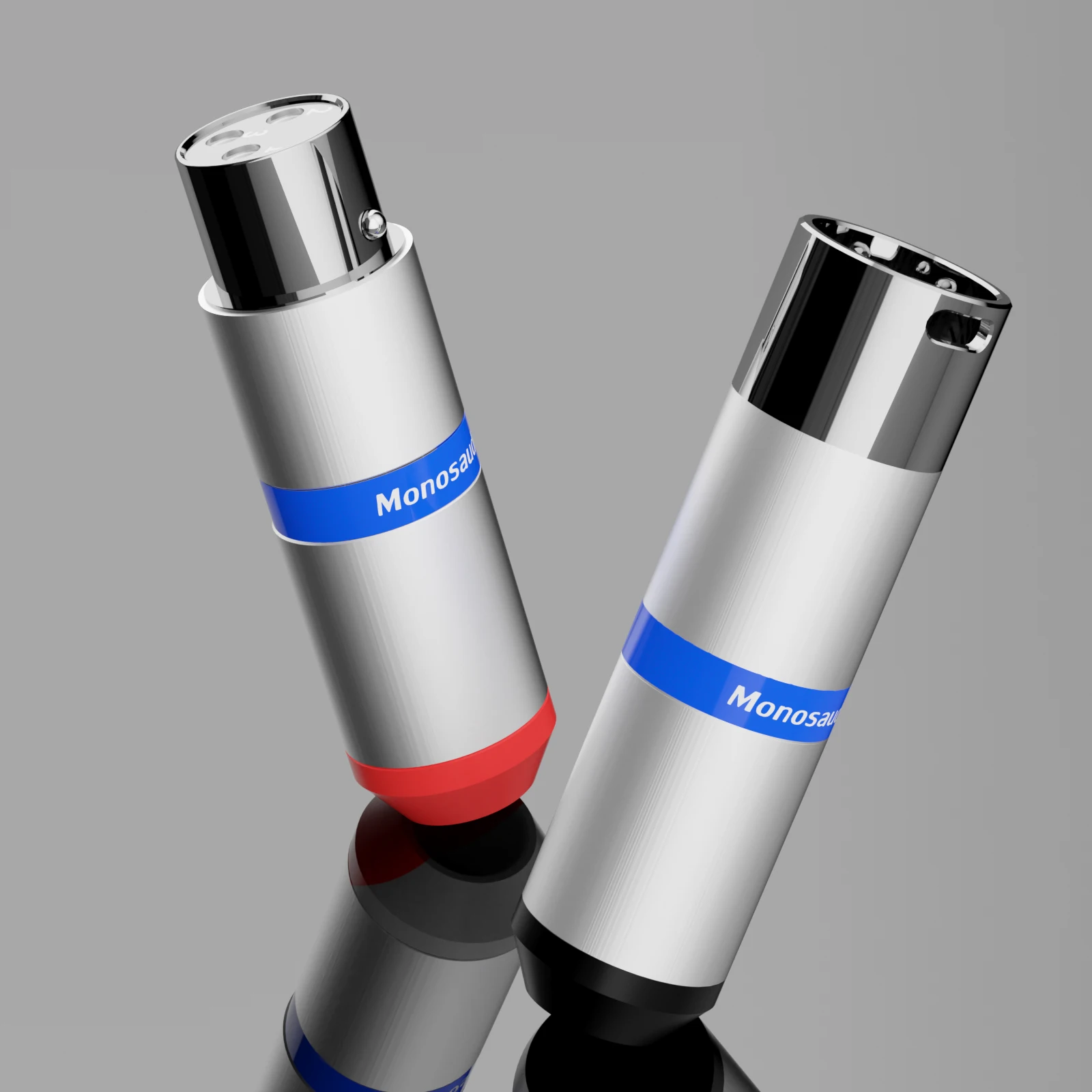 Monosaudio Reinkupfer Rhodium-beschichteter XLR-Stecker XMF706 3-PIN XLR-Steckverbinder Hifi Audio MIC Kabel Symmetrischer Steckverbinder – Detail 3