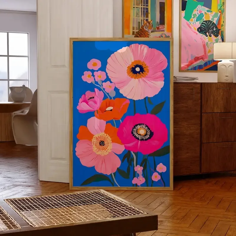 Abstract Flower Mar…