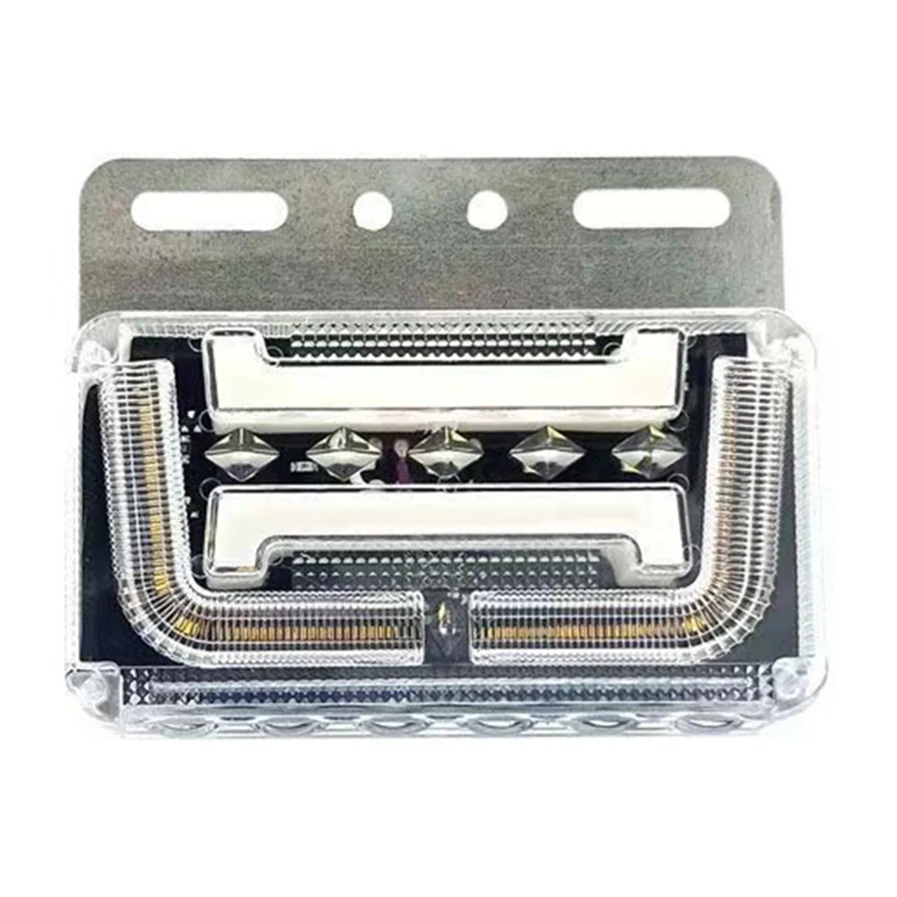for Truck Visibility Blue Truck Side Lights 24V LED Side Marker Lights Easy Installation User-Friendly Installation